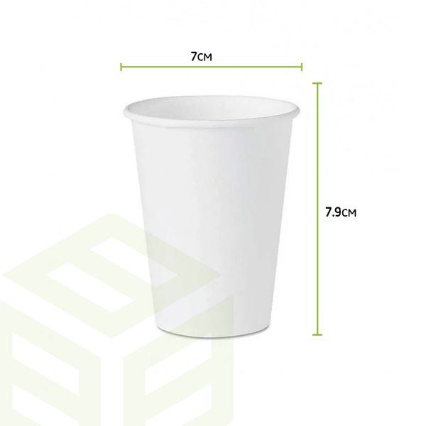 White Paper Cups (7 oz) Quantity: 1000 per carton