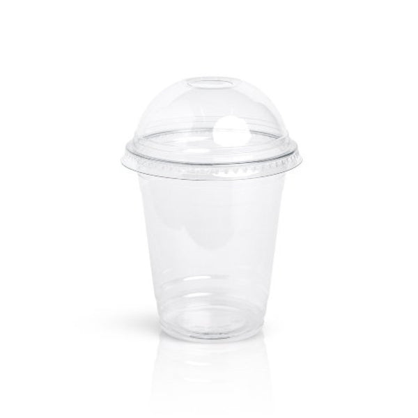 Clear Plastic Cup With Lid (12oz) 1000 Cups Per Carton