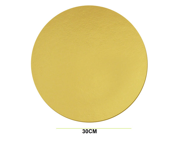 Round golden cake bases (30 cm) packing 60 in a carton