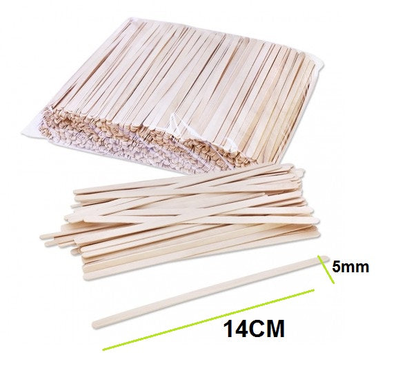 Wooden Coffee Stirrers (140 mm) 10000 Beans in a Carton