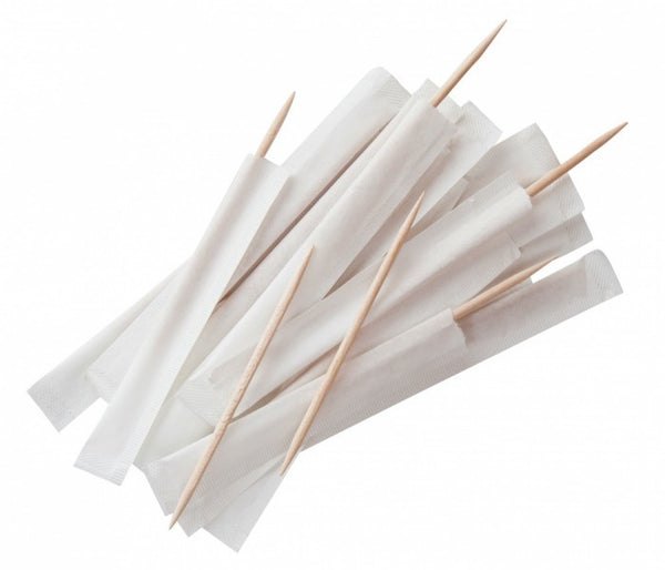 Wooden toothpicks - paper packing 24000/carton