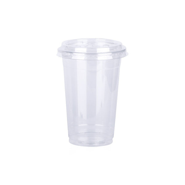 Clear Plastic Cup With Lid (12oz) 1000 Cups Per Carton
